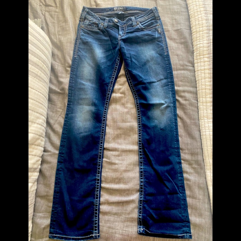 Women’s Silver Jeans- Tuesday baby Boot-size 29x33